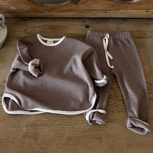 Children's Wear Waffle Wear Suit